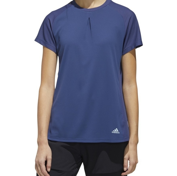 Adidas Navy Blue Heat Ready Tee NWT - Picture 1 of 12